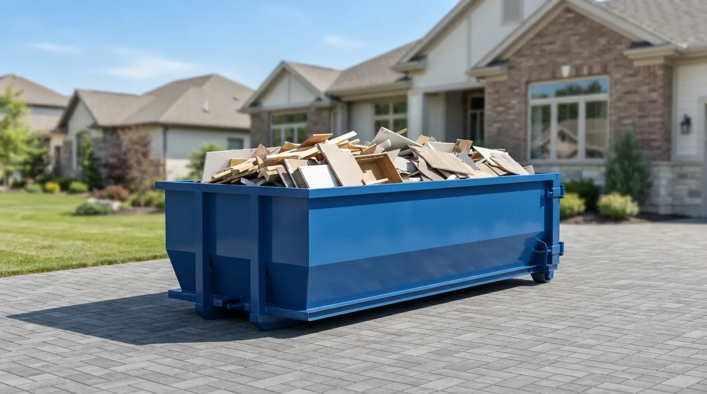 20 yard dumpster rental from our Schaumburg fleet